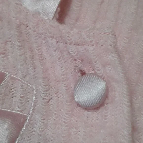 Vintage Robe Italian PinkT&J Vestor , Size 42 - Picture 5 of 9